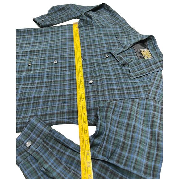 Vintage Pendleton - Men’s Sir Pendleton 100% Virgin Wool Plaid Long Sleeve - M - Picture 7 of 7